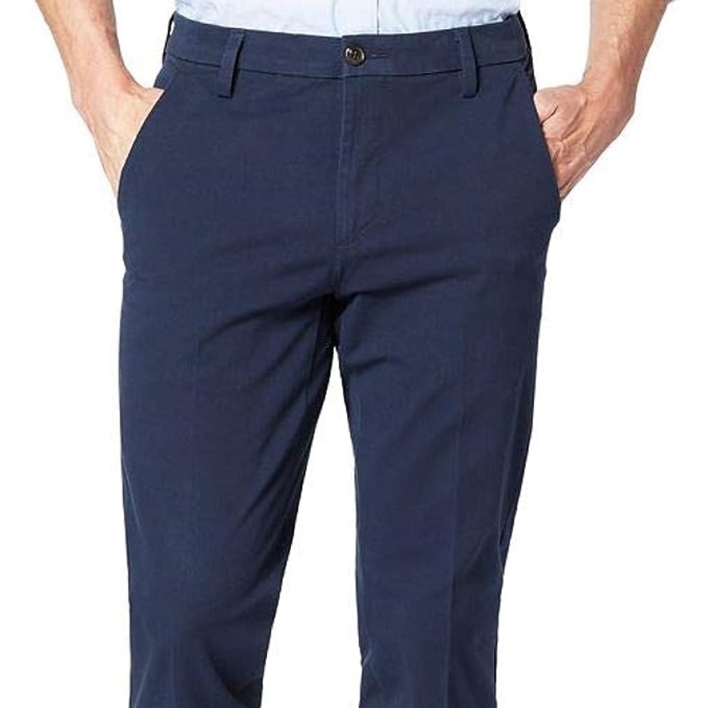 Dockers Men's Slim Fit Signature Khaki Lux Cotton Stretch Pants